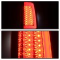 Acanii For 2003-2006 Chevy Silverado 1500 2500hd 3500 Black Led Tube Tail Lights Brake Lamps Driver Passenger Side
