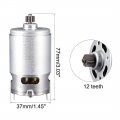 Uxcell Dc 18v 20500rpm Electric Gear Motor 12 Teeth For Cordless Screwdriver