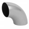 Uxcell 4pcs 304 Stainless Steel Hand Rail Elbow Fittings 32mm Tube