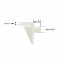 Uxcell Plastic Shelf Support Pegs 20pcs 5mm Cabinet Clips Bracket Holder Peg For Kitchen Furniture Book Shelves Supplies