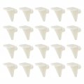 Uxcell Plastic Shelf Support Pegs 20pcs 5mm Cabinet Clips Bracket Holder Peg For Kitchen Furniture Book Shelves Supplies