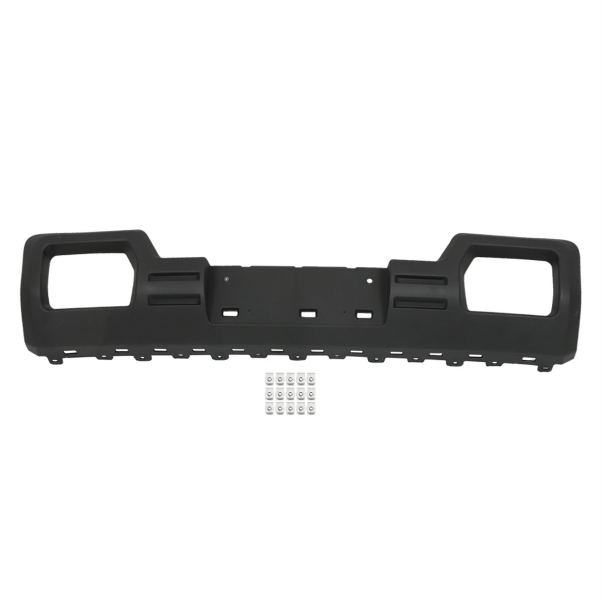 Front Bumper Valance Panel Replacement For Sierra 1500 2014 2015 Black Plastic Guard Gm1053100 22902312