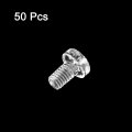 Uxcell M3x5mm Plastic Phillips Bolts 50pcs Pc Pan Head Machine Screws Transparent