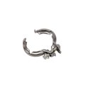 Emission Reduction Fluid Injector Clamp For Gmc Sierra 2500 3500 2017 To 2024 Stainless Steel Bolt Adjustment Type Silver Part 