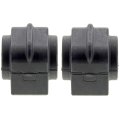 Stabilizer Bar Bushing Set Front For 2005 To 2014 Chrysler 300 Black Rubber 2 Piece 1 25 In Inside Diameter