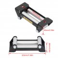 Wire Rope Roller Fairlead Winch 165mm 6 5in Metal Universal Maintenance Replacement For Atv Utv
