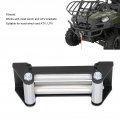 Wire Rope Roller Fairlead Winch 165mm 6 5in Metal Universal Maintenance Replacement For Atv Utv