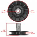 Caltric Idler Pulley Compatible With Ayp Lt2213a Lt2217a Lt2323a2 Lz11577hrb P11577hrb Pb195h42lt