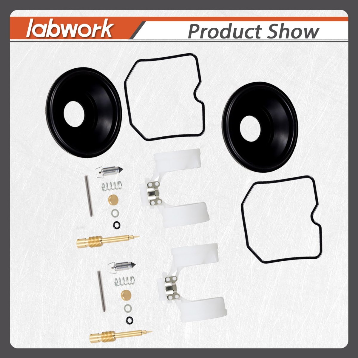 Carburetor Repair Kit Replacement For Kawasaki Ex250 250r 2001 To 2013 Set Of 2 Easy Installation Machined Finish