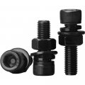 Hscrstar Grade M12x25mm 2sets 12 9 High Strength Hexagon Socket Head Cap Screw Bolt With Spring Washers And Plain Combination