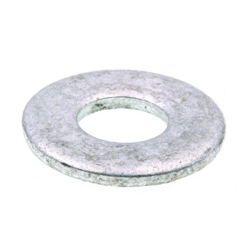 Prime-line Flat Washers Uss 3 8 In X 1 Od Hot Dip Galvanized Steel 100 Pack