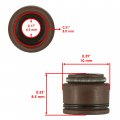 Caltric 16x Valve Stem Seal Compatible With Suzuki B-king Gsx1300bk 2008