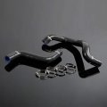 G-plus Silicone Coolant Radiator Hose Compatible With 1995-1999 Nissan Maxima Vq30de Vq 1996 1997 Black
