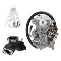 Carburetor Carb Assy And Intake Manifold Boot For Yamaha Route 66 Xv250virago V-star 250 Xv250 1988-2024 O E M 3bg-14900-01-00 
