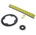 Yellow Non O Ring Chain Sprockets Fit Yamaha Yfm 350 Warrior 1987-88 13 40 100l 