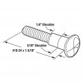 Sentry Supply 651-0656 One-way Shoulder Screws 10-24 X 1-3 16 In Steel Construction 100 Pack