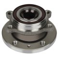 Wheel Hub And Bearing Assembly With Abs 513253 For Audi Tt 2008 To 2012 A3 Volkswagen Jetta Beetle Passat Golf Gti Tiguan Front 