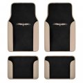 Bdk Fresh Carpet Floor Mats Color Tribal Tattoo Design Vinyl Trim For Car Sedan Truck Suv Front Rear Set Of 4 Universal Fit 