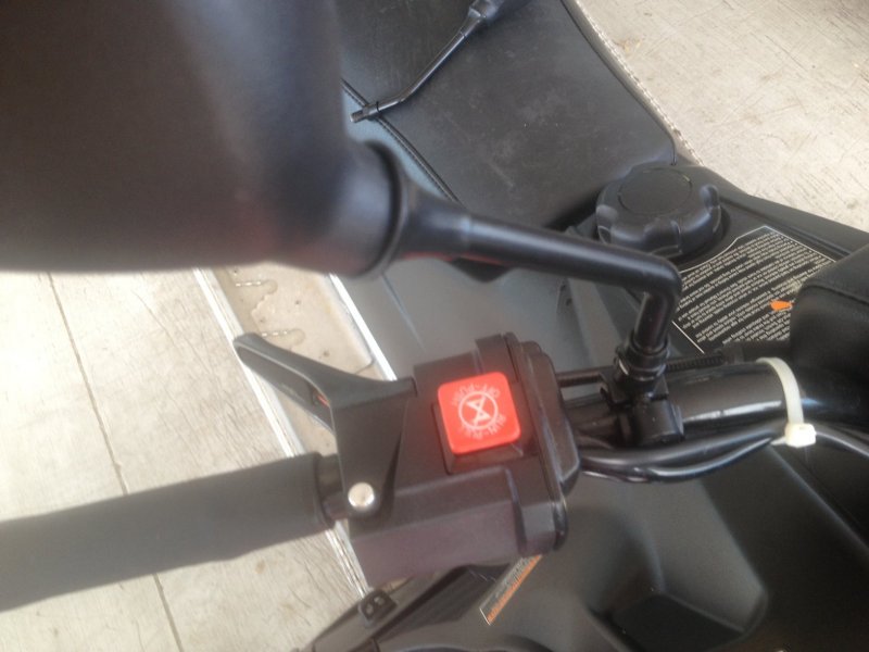 Rear View Mirror Set Fits Polaris Snowmobile