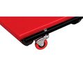 Torin Big Red Replacement Swivel Casters 2 5 Wheels With Posts Fits Creepers Mechanic Carts Stools 1 Pair 