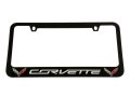 2014-2017 Corvette License Plate Frame Black