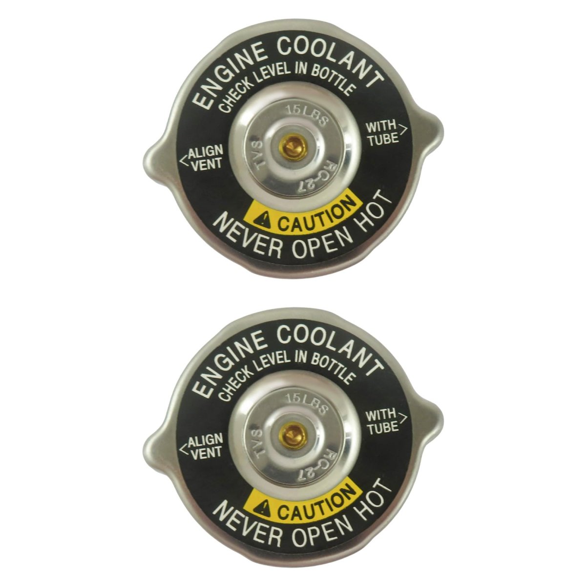 2pcs 10409635 Radiator Cap For Chevrolet Venture 1997 1999 2001 Buick Cadillac Gmc Pontiac Part Number 54217