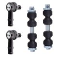 4 Piece Tie Rod End And Sway Bar Link Kit Es3048rl K7305 For Ford Escort 1997 2002 Mercury Tracer 1999 