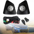 Fog Lights Assembly With Daytime Running Lamps For Corolla S Se 2014 2016 Clear Lens Halogen H11 Set Wiring Harness And Switch