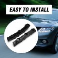 Hoypeyfiy 2pc Front Bumper Bracket Left Right 62222-4ba1a 62223-4ba1a Replacement For Rogue 2014 2015 2016 2017 2018 2019