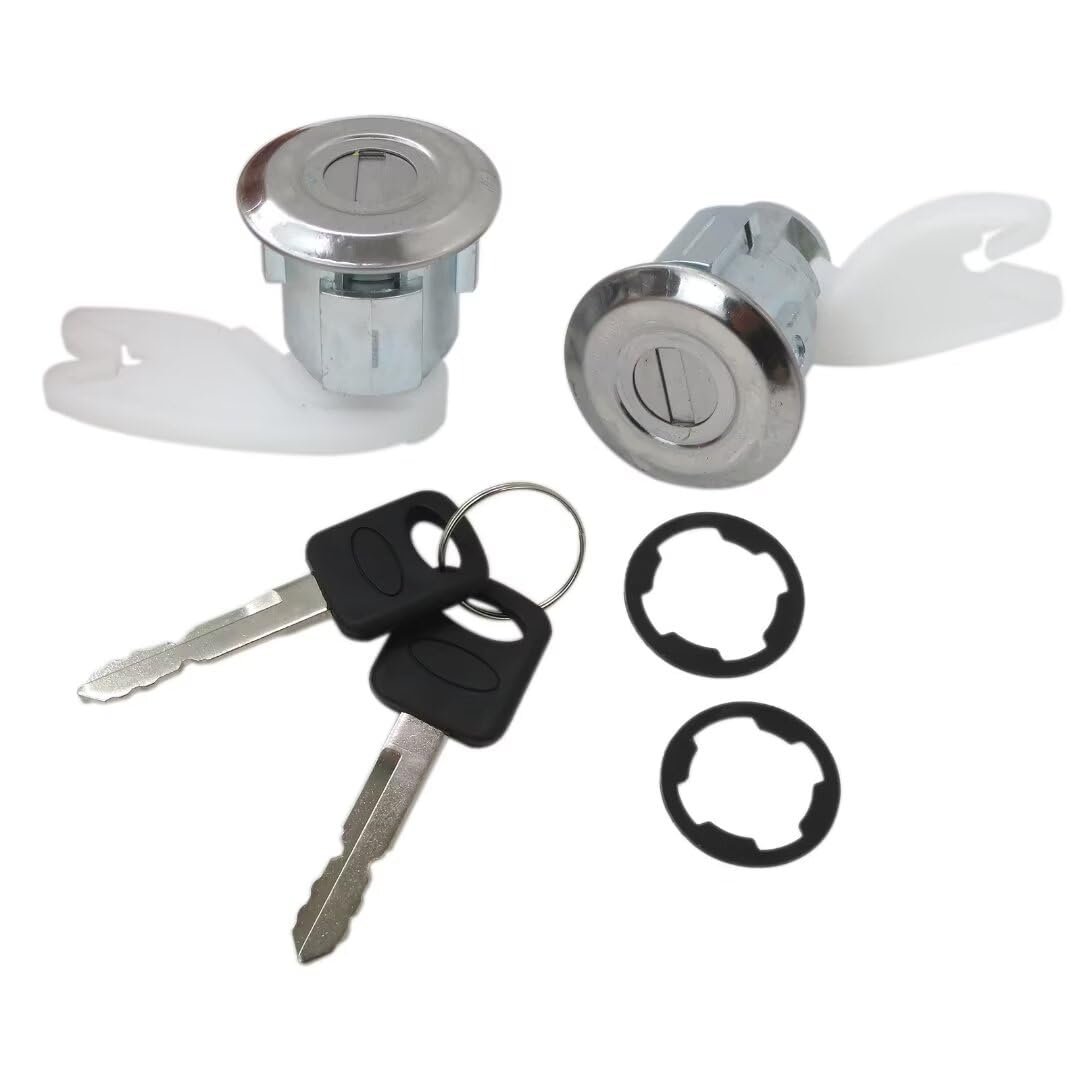 Door Lock Cylinder W Keys Set F3tz7822050b For Ford E-350 Econoline Club Wagon 1995 Front