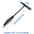 Uxcell Metric Thread Tap M10 X 1 25 H2 Titanium Coated M35 High Speed Steel Straight Flute Screw Milling Machine Taps Threading