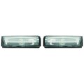 Lexus Rx350 License Light Assembly 2007 2008 2009 Pair Driver And Passenger Side With Bulbs Dot Certified To2870102 81270-aa020 
