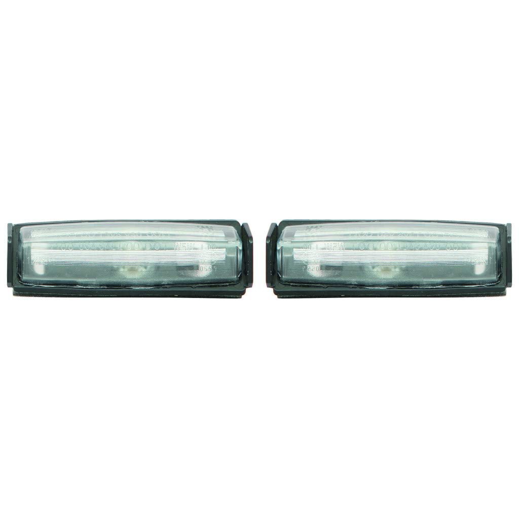 Lexus Rx350 License Light Assembly 2007 2008 2009 Pair Driver And Passenger Side With Bulbs Dot Certified To2870102 81270-aa020