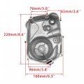 Right Side Engine Motor Case Casing Cover Replacement For 50cc 70cc 90cc 110cc 125cc Dirt Pit Bike Atv 4 Wheeler Quad Go Kart