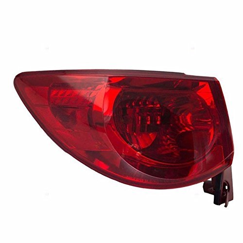 2009-2012 Chevrolet Traverse Driver Side Replacement Taillight Rear Lamp Gm2800238