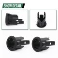 Rear Parking Assist Sensor Bezel Set For Ford F250 F350 Super Duty Truck 2008-2015 4f2z15k859a Black