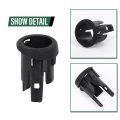 Rear Parking Assist Sensor Bezel Set For Ford F250 F350 Super Duty Truck 2008-2015 4f2z15k859a Black