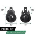 Rear Parking Assist Sensor Bezel Set For Ford F250 F350 Super Duty Truck 2008-2015 4f2z15k859a Black
