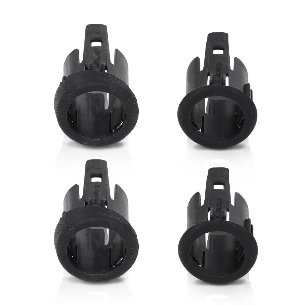 Rear Parking Assist Sensor Bezel Set For Ford F250 F350 Super Duty Truck 2008-2015 4f2z15k859a Black