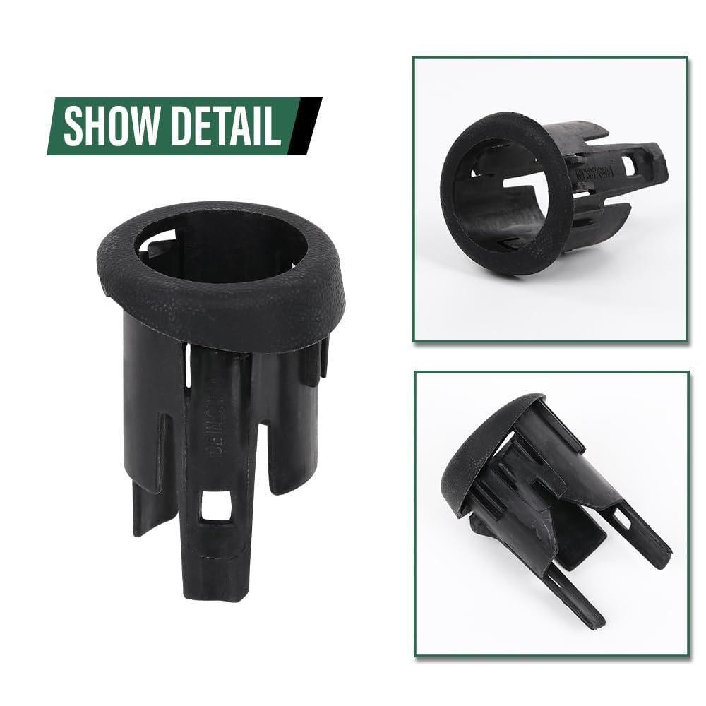 Rear Parking Assist Sensor Bezel Set For Ford F250 F350 Super Duty Truck 2008-2015 4f2z15k859a Black