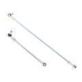 Kart Tie Rod Kit Steel Alloy Enhanced Steering Sensitivity Replacement Yerf Dog Go Long Short