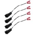 4pcs Speaker Wiring Harness Replacement Fit For Cadillac Deville 1988-1993 Eldorado 1996-1999 And Peterbilt 389 2023 New 
