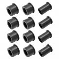 Front Upper And Lower A Arm Bushing Kit Compatible With Honda Rincon 680 2015-2023 Rubicon 500 2001-2014 Foreman 2005-2013