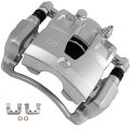 Front Left Disc Brake Caliper Assembly With Bracket 19b6794 For Hyundai Accent 2012 2017 Kia Rio Dodge Attitude 2014