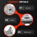 Front Left Disc Brake Caliper Assembly With Bracket 19b6794 For Hyundai Accent 2012 2017 Kia Rio Dodge Attitude 2014