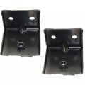 Munirater 2pcs Front Bumper Bracket Black Left And Right Side Replacement For 2016-2018 Silverado 1500 84054213 