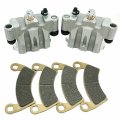 Front Left Right Brake Calipers W Pads For 2016 Polaris Ranger 900 Xp All Eu Crew 