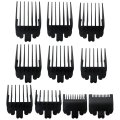 10 Pack Professional Black Hair Clipper Guards Guide Combs From 16inch To 1inch 1 5-25mm For Glaker 6026 