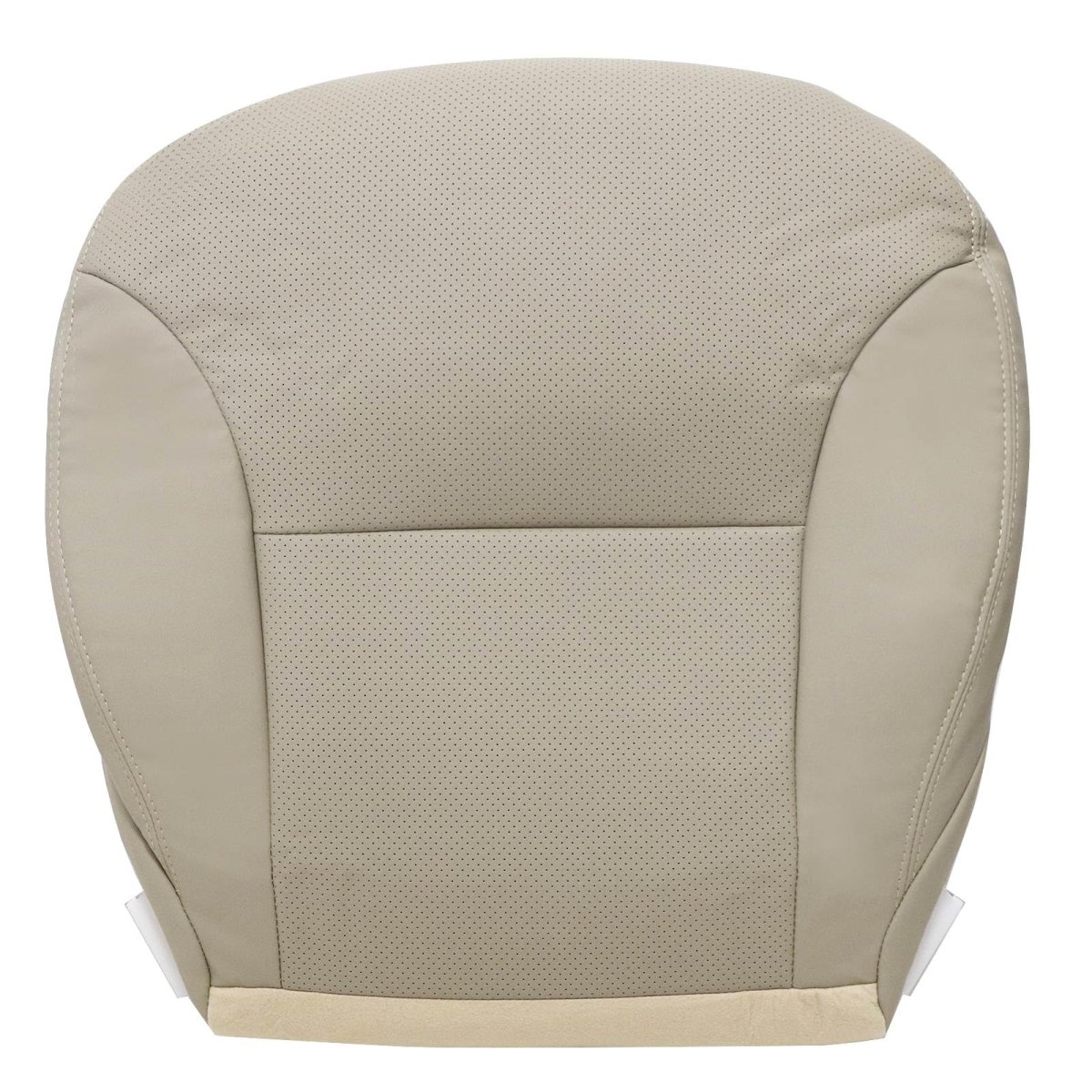 Perforated Tan Driver Side Replacement Bottom Microfiber Leather Seat Cover For Lexus Es300 Es330 2002 2003 2004 2005 2006