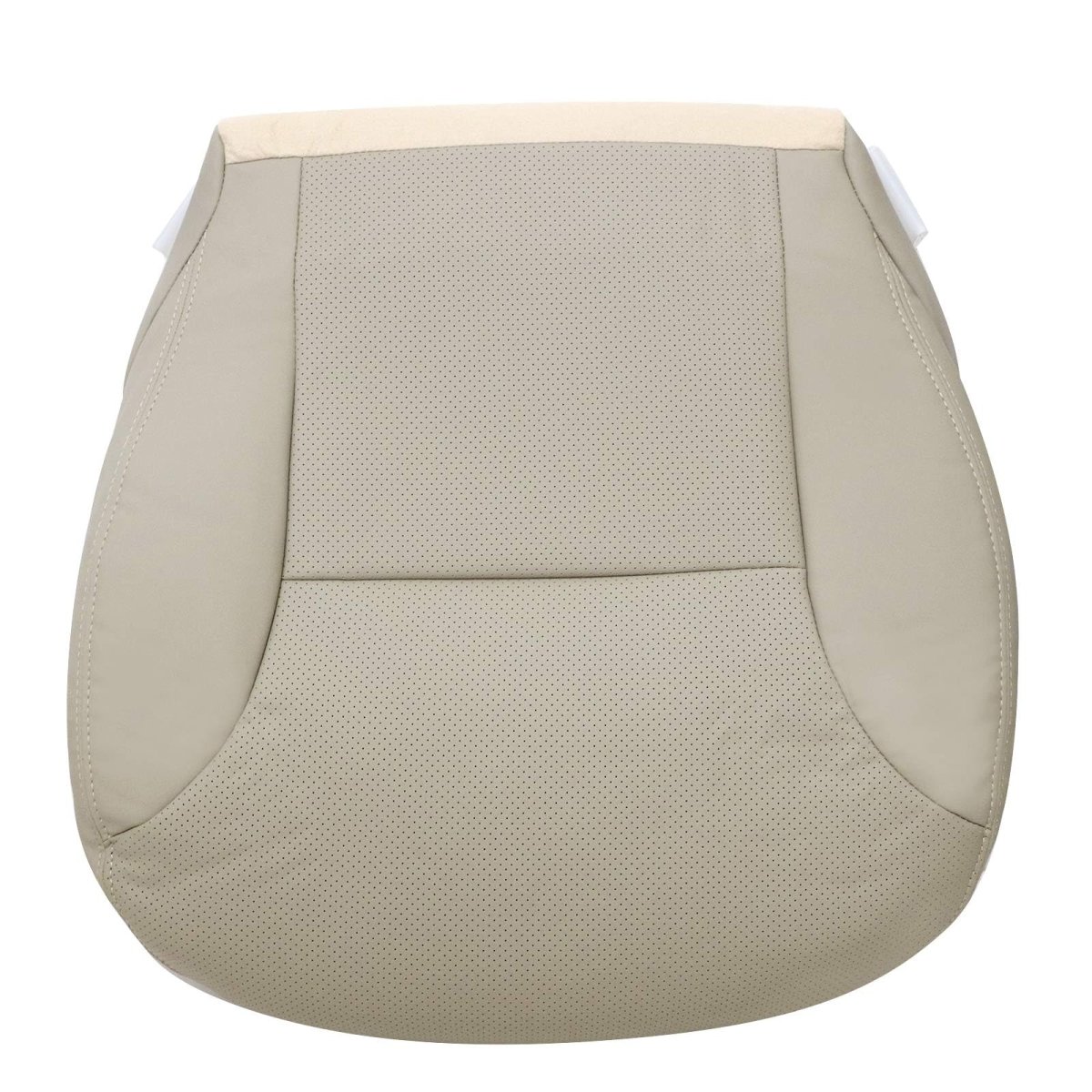 Perforated Tan Driver Side Replacement Bottom Microfiber Leather Seat Cover For Lexus Es300 Es330 2002 2003 2004 2005 2006